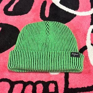 The Mickey Neon Green Beanie – As Pictured